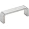 Elements 3" Center-to-Center Brushed Chrome Square Asher Cabinet Pull 193-3BC - alternate 1